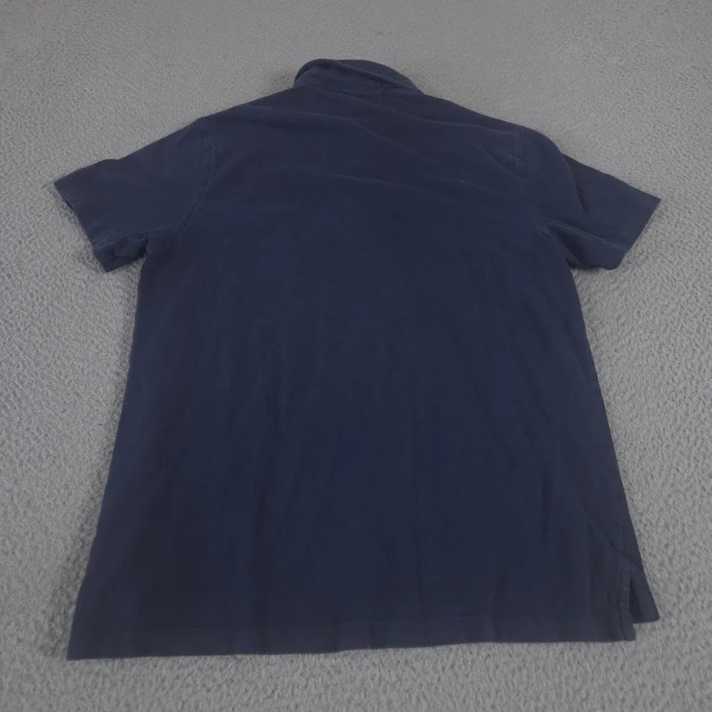 LOT OF 2 J.Crew Shirt Mens M Multi Garment-Dyed Henley Polo Cotton Mercantile